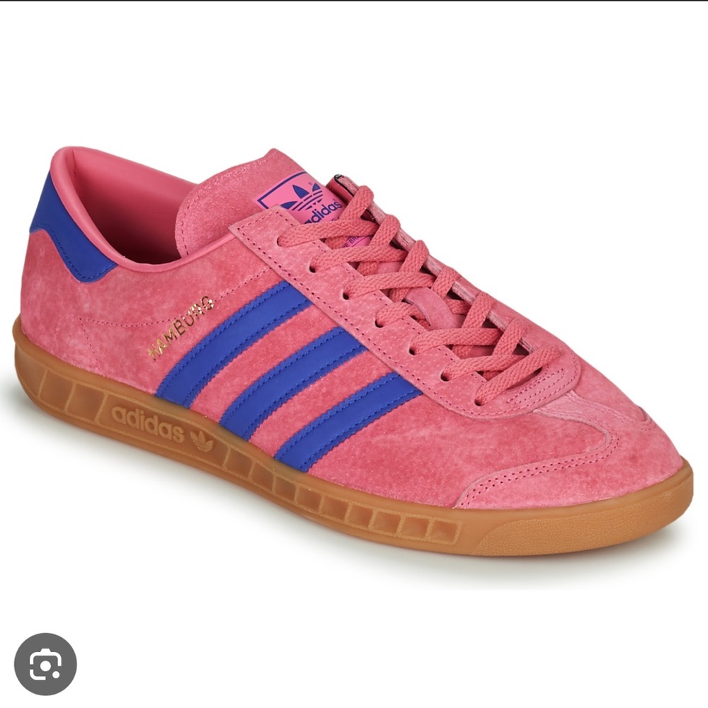 Adidas Hamburg Sneakers in Pink Gum